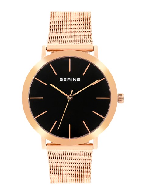 

Bering Women Black Classic Black Sapphire Crystal Watches 13436-362
