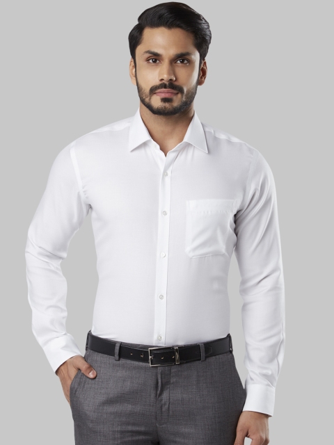 

Raymond Men White Regular Fit Solid Formal Shirt