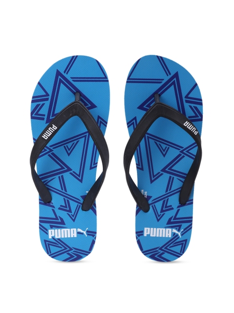 

Puma Men Black Solid Neon IDP Thong Flip-Flops