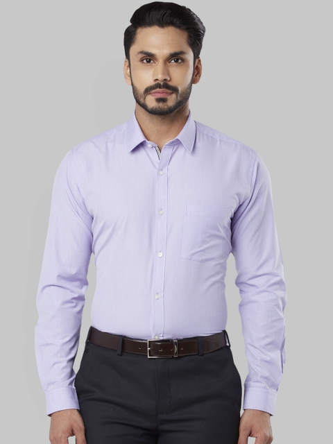 

Next Look Men Purple Slim Fit Solid Formal Shirt