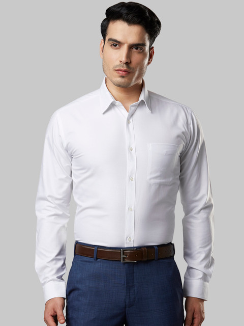

Next Look Men White Regular Fit Solid Formal Shirt
