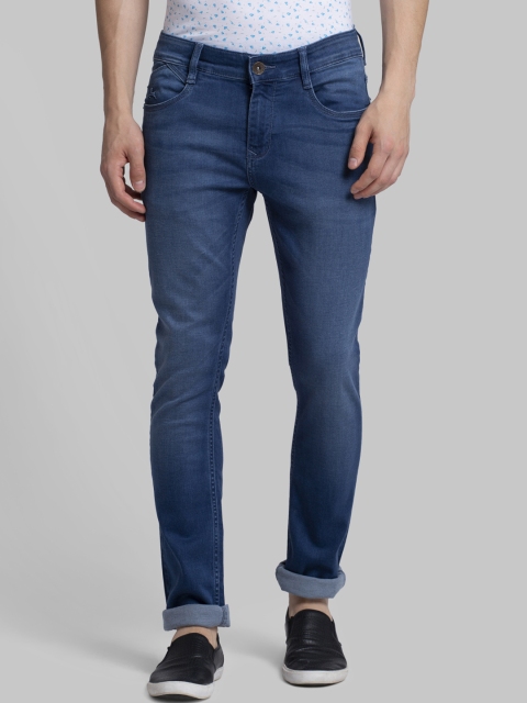 

Parx Men Blue Skinny Fit Mid-Rise Clean Look Jeans
