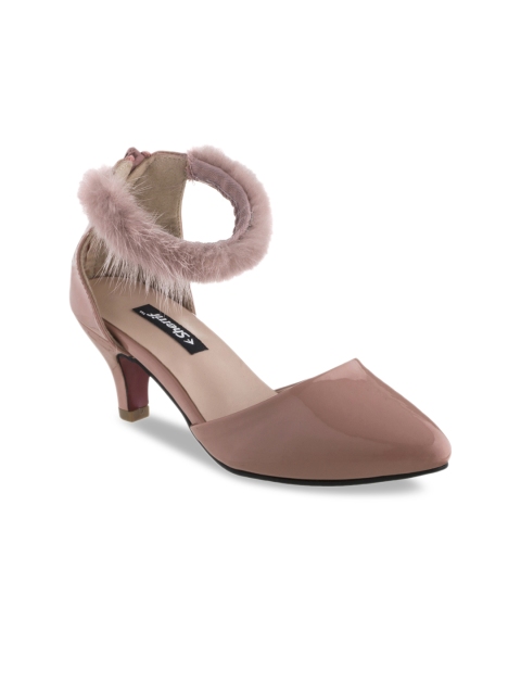 

Sherrif Shoes Women Pink Solid Heels