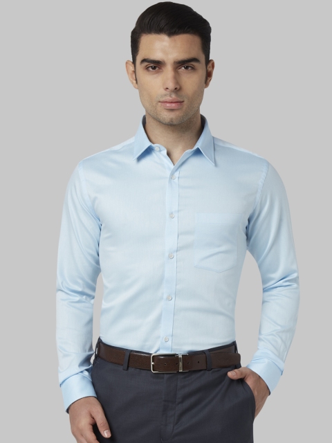 

Park Avenue Men Blue Slim Fit Solid Formal Shirt