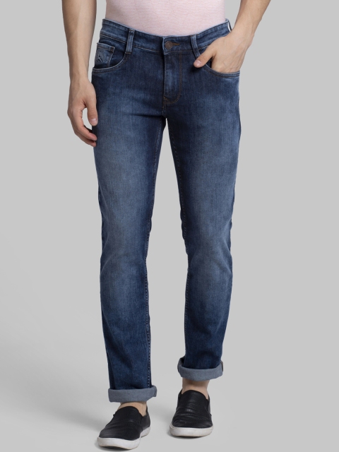 

Parx Men Blue Slim Fit Mid-Rise Clean Look Jeans