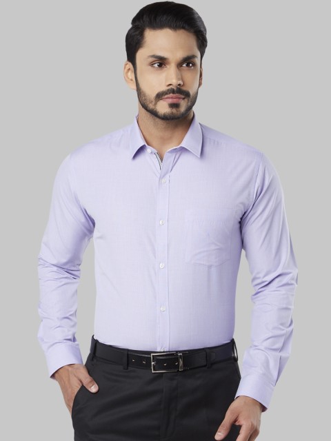 

Next Look Men Purple Slim Fit Solid Casual Shirt