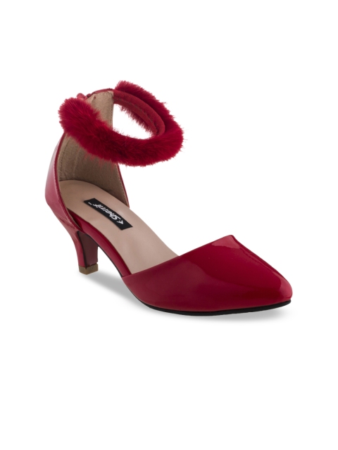 

Sherrif Shoes Women Red Solid Sandals