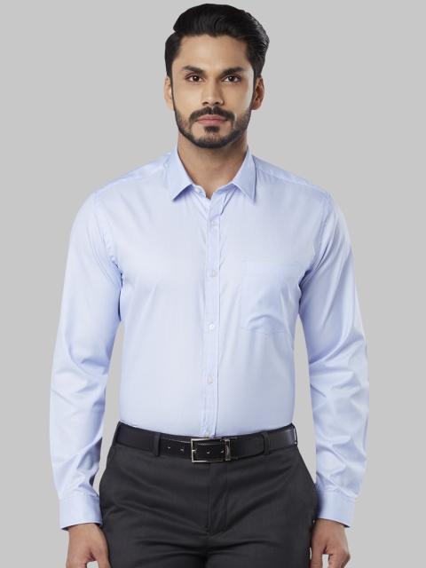 

Next Look Men Blue Regular Fit Solid Casual Shirt