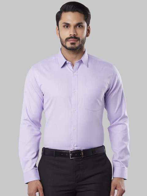 

Next Look Men Purple Slim Fit Solid Formal Shirt