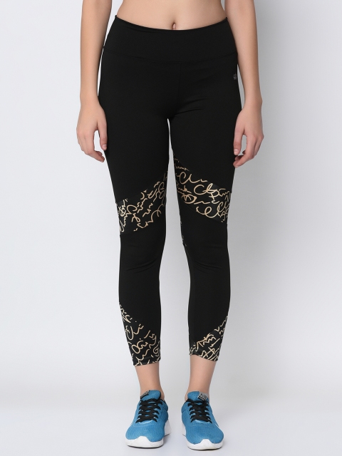 

Da Intimo Women Black Solid Skinny-Fit Tights