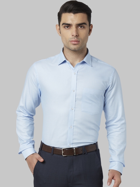 

Park Avenue Men Blue Slim Fit Solid Formal Shirt