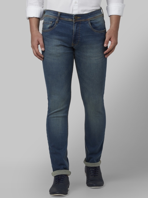 

Park Avenue Men Blue Regular Fit Mid-Rise Clean Look Jeans