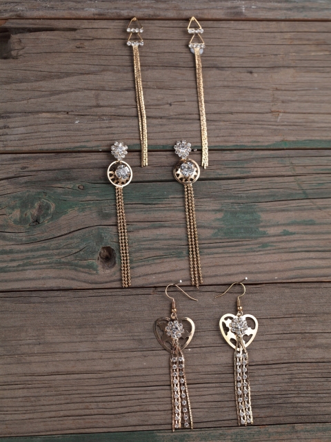 

DIVA WALK Gold-Plated Classic Drop Earrings