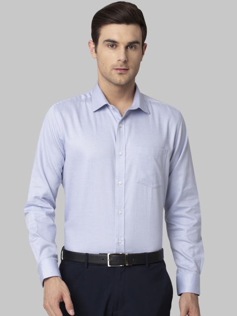 

Park Avenue Men Blue Regular Fit Solid Formal Shirt
