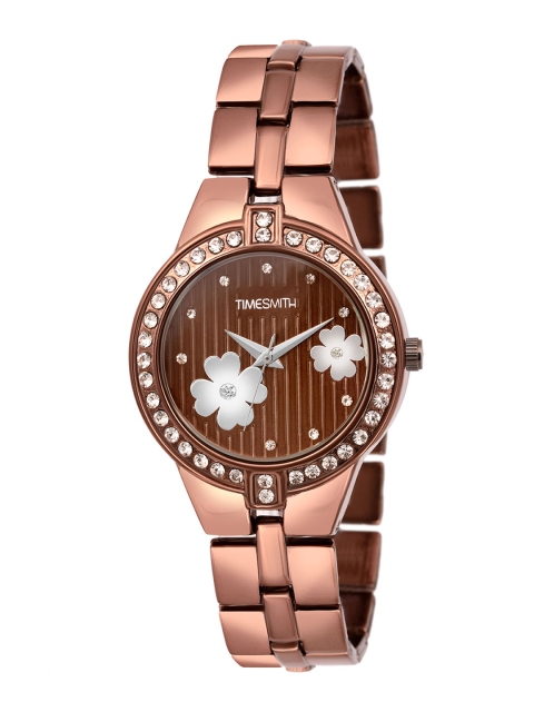 

TIMESMITH Women Brown Analogue Watch TSC-050