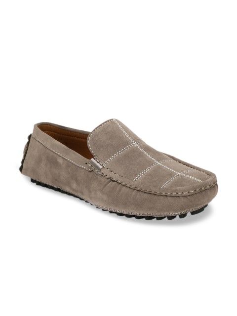

Sir Corbett Men Grey Driving Shoes