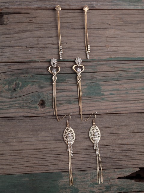 

DIVA WALK Gold-Plated Classic Drop Earrings