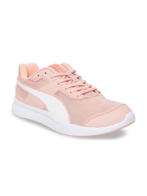 

Puma Unisex Peach-Coloured Escaper Mesh Jr Sneakers