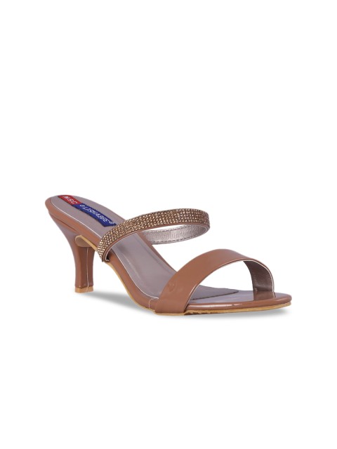 

MSC Women Beige Solid Sandals