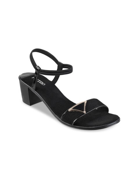 

Metro Women Black Solid Heels