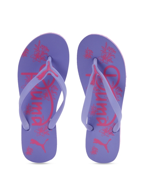 

Puma Women Purple & Pink Printed Thong Flip-Flops