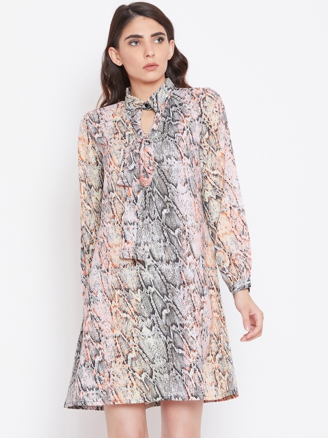 

THE SILHOUETTE STORE Women Multicoloured Shirt Dress, Multi