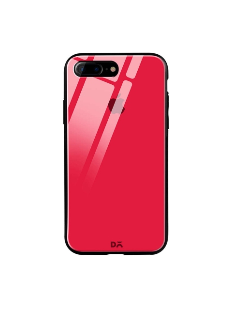 

DailyObjects Red iPhone 8 Plus Glass Case Cover