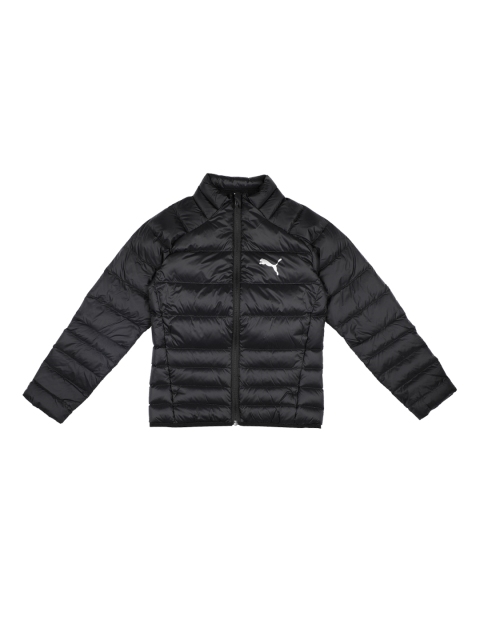 

Puma Boys Black Solid Jacket