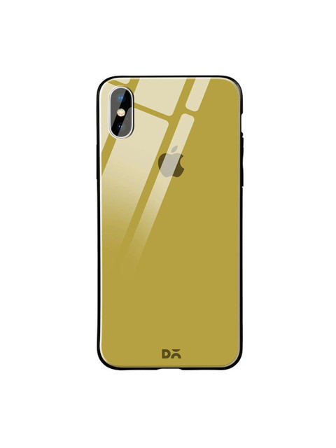 

DailyObjects Olive iPhone XS Max Glass Case Cover