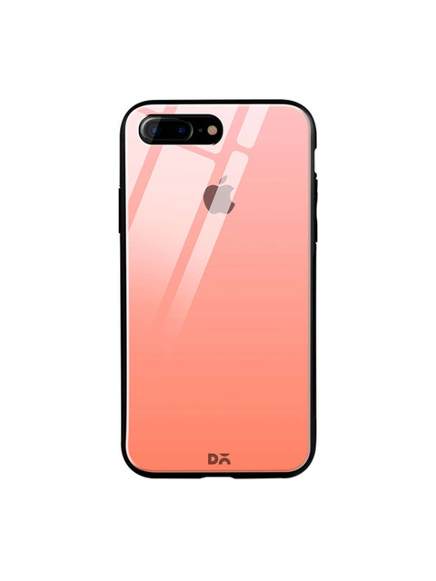 

DailyObjects Peach-Coloured iPhone 7 Plus Glass Case Cover