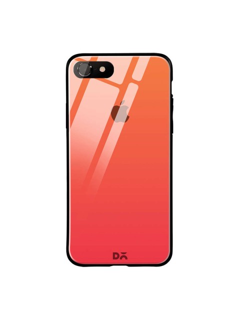 

DailyObjects Orange iPhone 7 Glass Case Cover