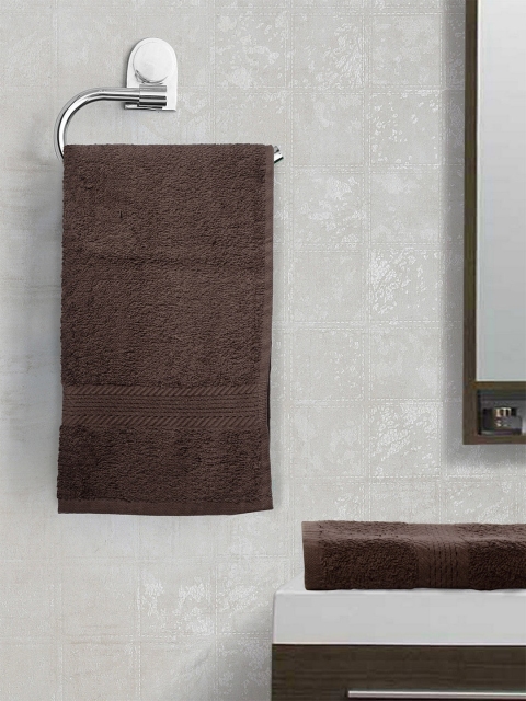 

BIANCA Set of 2 Brown Hand Towels