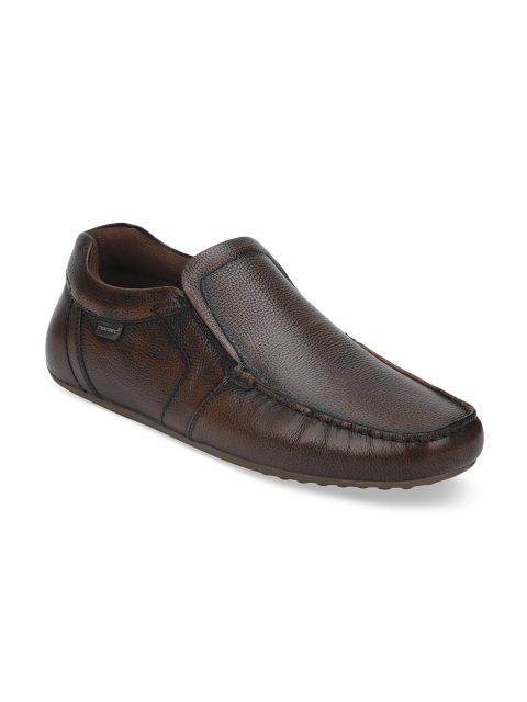 

Red Tape Men Tan Brown Leather Formal Loafers