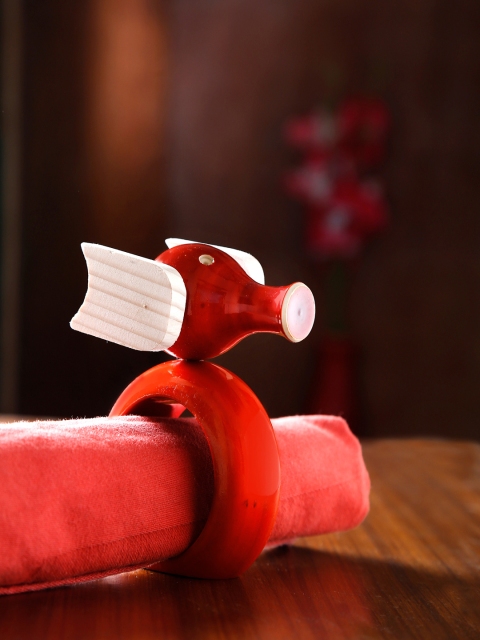 

Dennmarks Red Solid Tissue Holder