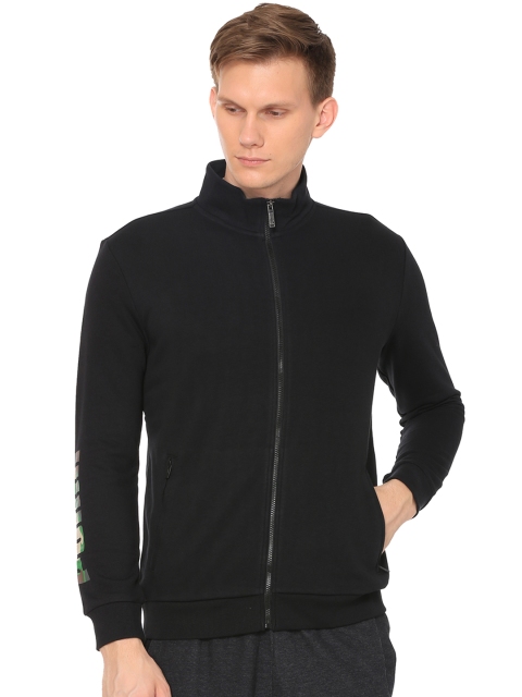 

Puma Men Black Solid Jacket