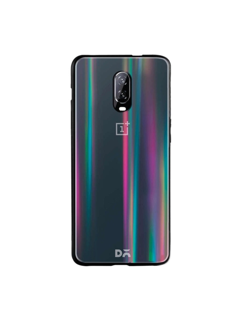 

DailyObjects Green OnePlus 6T Holographic Glass Case Cover