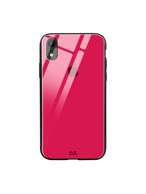 

DailyObjects Red iPhone XR Glass Case Cover