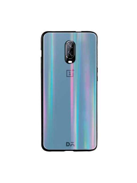 

DailyObjects Blue Holographic Glass OnePlus 6T Case