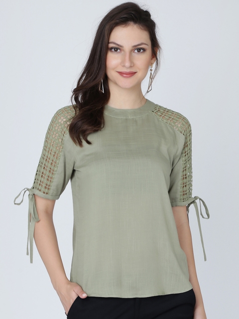

Eavan Women Green Solid Top