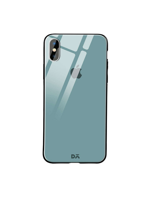 

DailyObjects Grey iPhone X Glass Case Cover