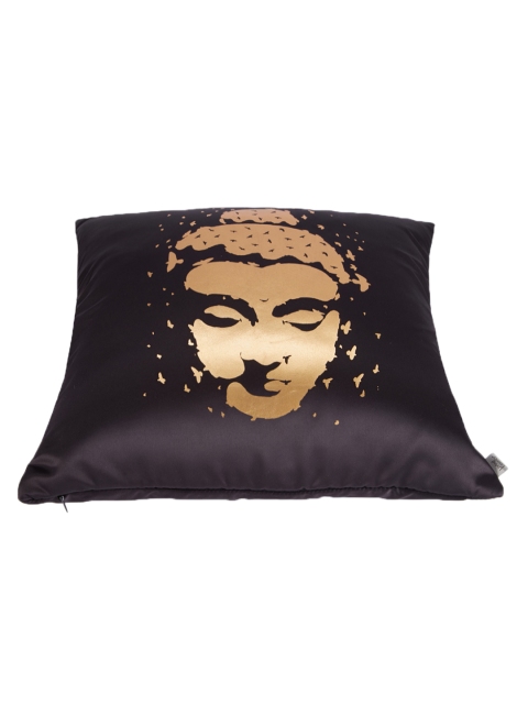 

HomeTown Gold-Toned & White Buddha Figurine Showpiece, Black