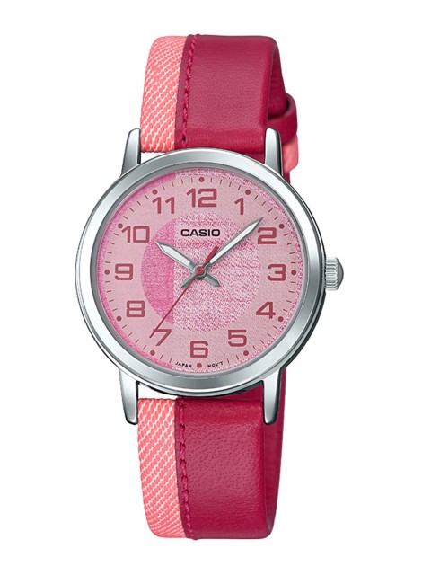 

CASIO Youth Series Women Pink Dial Analog Watch LTP-E159L-4BDF - A1634