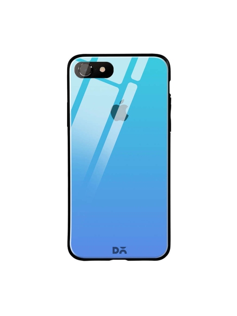 

DailyObjects Blue iPhone 7 Glass Case Cover