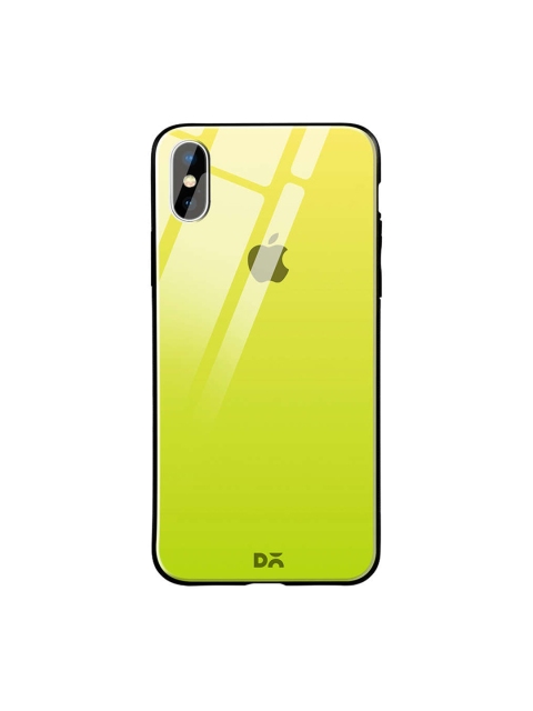 

DailyObjects Green iPhone XS Max Glass Case Cover