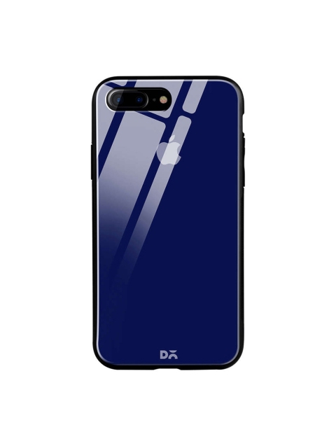 

DailyObjects Navy Blue iPhone 7 Plus Glass Case Cover