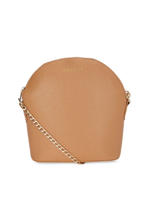 

GIORDANO Brown Solid Sling Bag