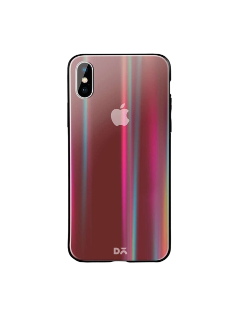 

DailyObjects Brown iPhone XS Max Glass Case Cover