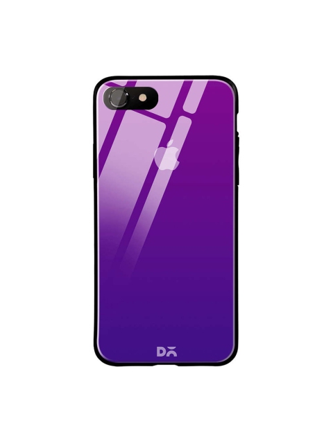 

DailyObjects Purple iPhone 7 Glass Case Cover