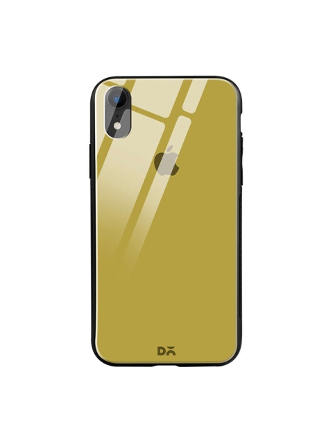 

DailyObjects Olive iPhone XR Glass Case Cover