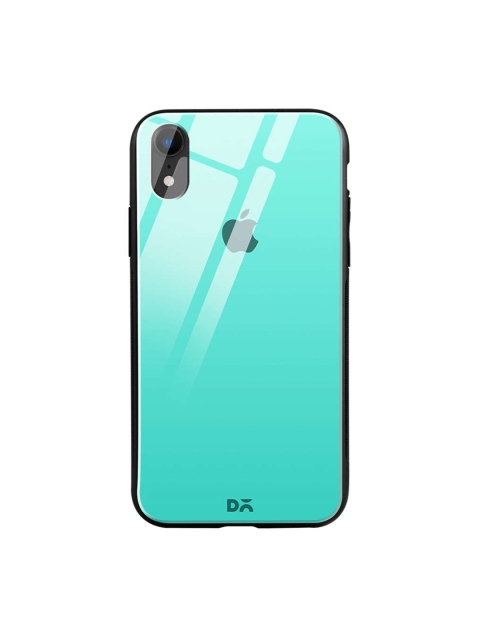 

DailyObjects Turquoise Blue iPhone XR Glass Case Cover